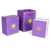 Romantic Book Shape Ring Box Jewelry Packaging Ring Gift Box Creative Gifts Package Box  Earrings