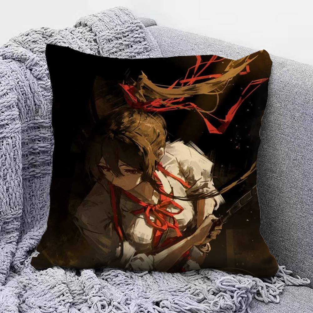 hell paradise Anime Pillow Covers Home Sofa Cushion Covers and Aecorative Custom