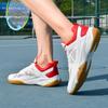 36-46 Paar Stoßdämpfende Rutschfeste Atmungsaktive Badmintonschuhe Tennisschuhe Tischtennisschuhe Sportschuhe