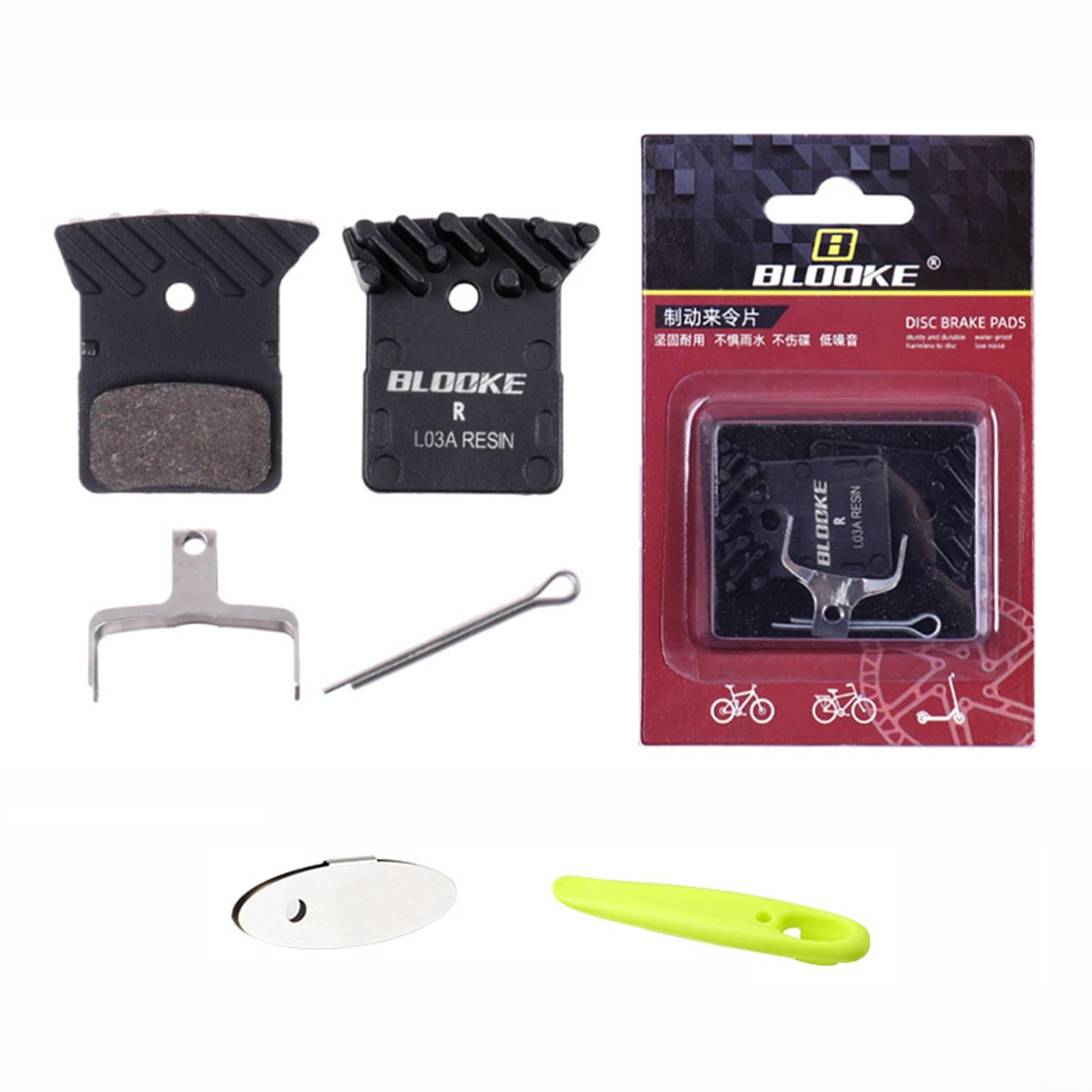 

2-поршневые дисковые тормозные колодки 36,6x34 мм, черные, новые детали для велосипеда L03A resin