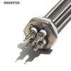 SNDHEATER 12V 24V 36V 48V Water Immersion Heater Low Voltage G1 1/4" DN25 1Inch Thread Induction Heating Tube 304SUS 300W-1.5KW