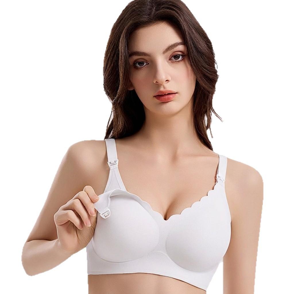 Nursing Bras, Seamless and Comfortable Maternity Bras, Wire-free Support Bras, Maternity Sleep Bras, Breathable Bras