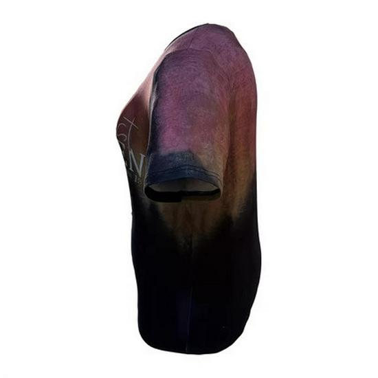 Colorful 3D Print Slim Fit Round Neck T-Shirt - Spring/Summer Collection