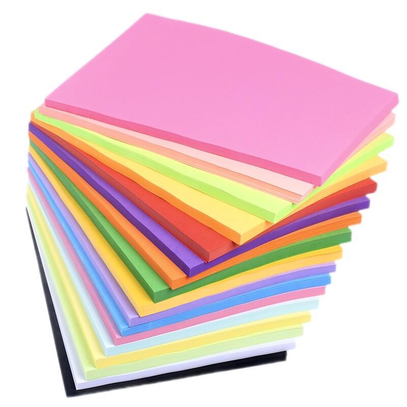 A4 Colored Paper for Crafts & Printing, 80gsm