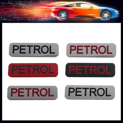 3D Premium Benzinöl für Universelle Fahrzeugkraftstoffmarkierung Auto Motorhaube Kotflügel Heckaufkleber Emblem Abzeichen Aufkleber