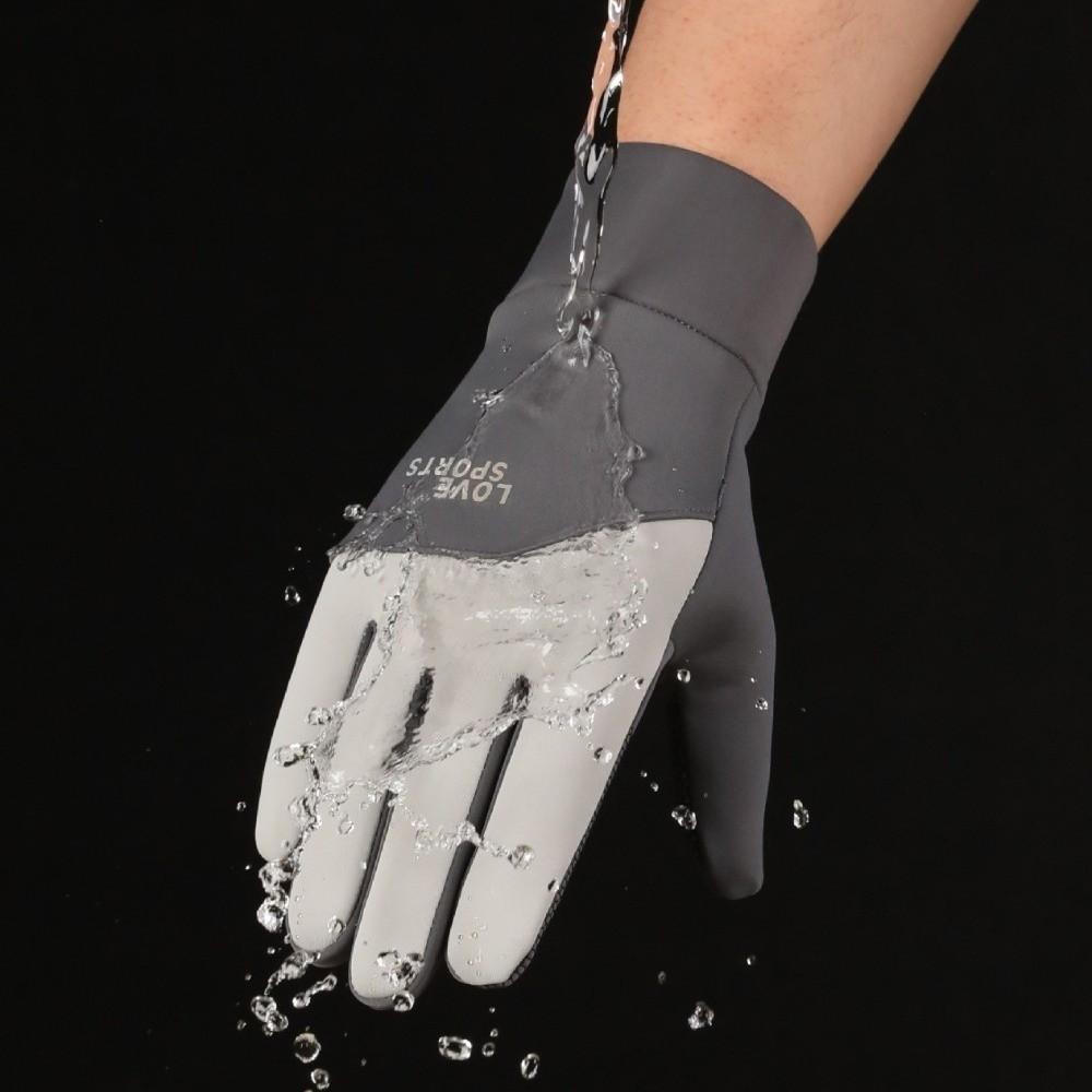 Waterproof Winter Gloves Touchable Screen Driving Mittens New Full Finger Gloves  Men