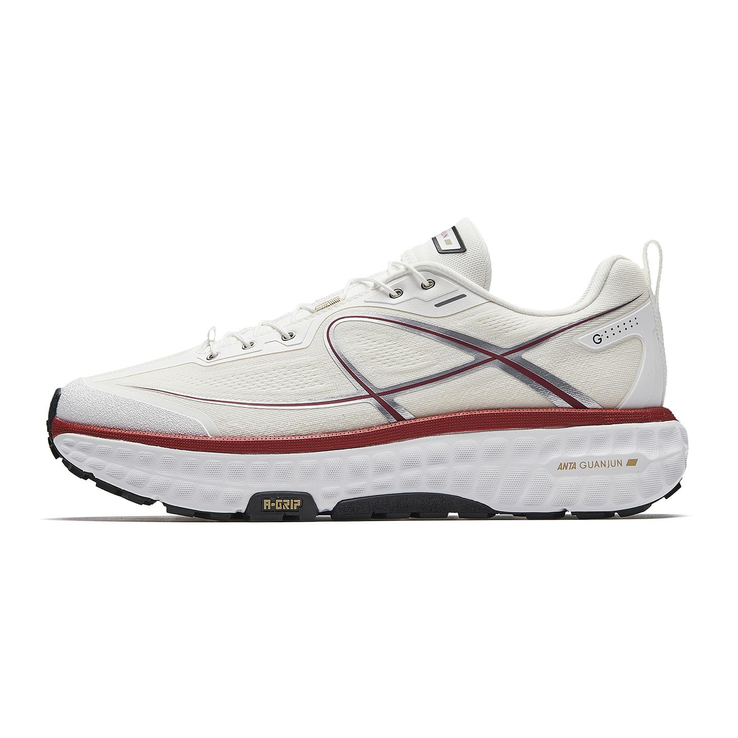 Anta Champion All In 2 Pull Cord Fabric Rubber Low-Top Running Shoes White Men s 112615534A-4 41