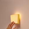 Magnetic Touch Control Wall Sconce Night Light Modern Bedside Lamp with Dimmable Warm White for Bedroom Nursery Home Decor