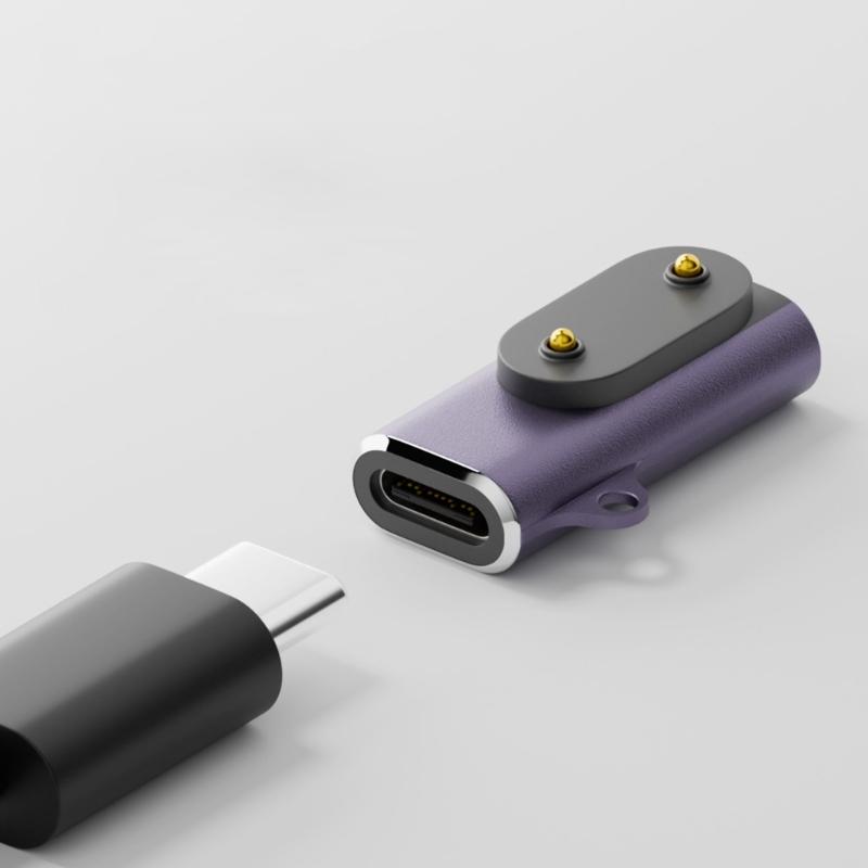 Universal Charging Adapters For Smartwatches Fitness Trackers Aluminum Alloy Construction Secure Stable Power Transfer