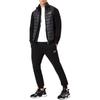 Emporio Armani EA7 Letter Quilted Zip-Up Stand Collar Down Vest Men Vest Black 8NPQ01-PN29Z-00208