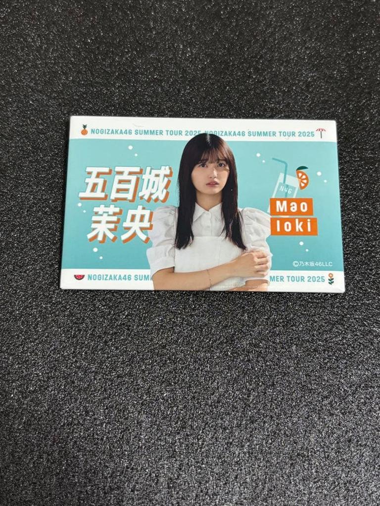 [USED] Ioki Mao Nogizaka46 Purchase Bonus August Individual Summer Towel Can Badge B Prize