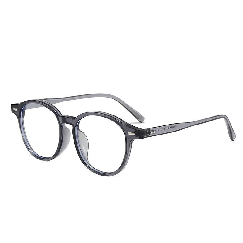 Classic Oval Frame Sunglasses Women New High Quality Women'S Eyewear Fashion Men'S Minimalist Design Glasses Uv400 Eyeglasses