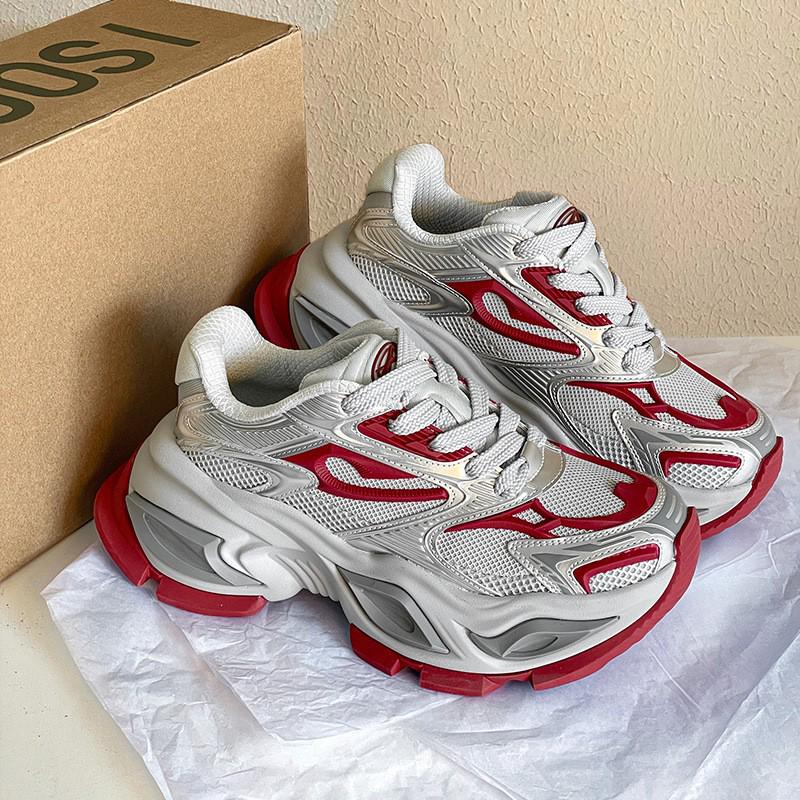 Tan Jianci Skorpion Dad Shoes: Trendige schwarze Sportschuhe mit dicker Sohle für Männer & Frauen 2025
