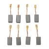 8pcs Carbon Brushes 14mm Replacement New For Angle Grinder GWS 7-100 7-125