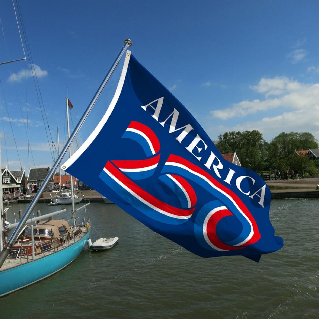 USA:s 250-årsjubileumsflagga