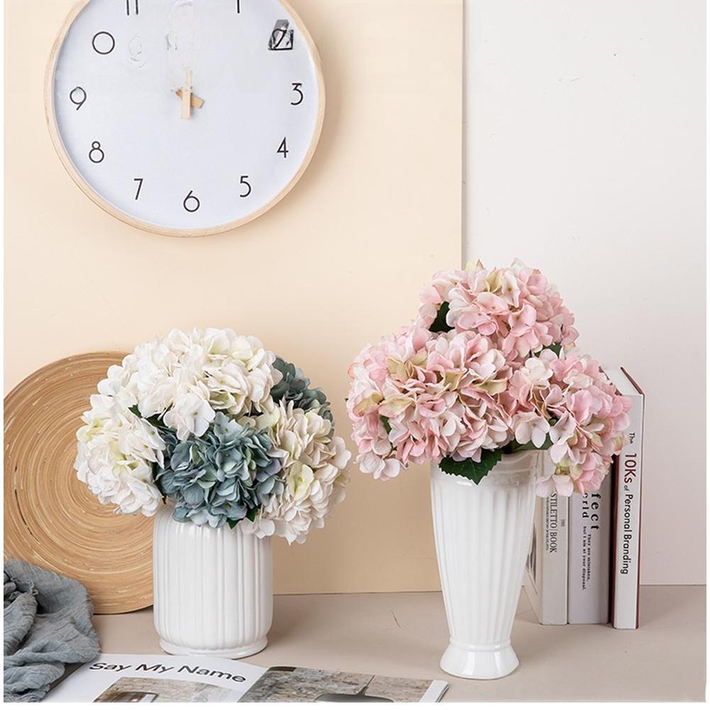Crafted With Cloth Material Artificial Hydrangea Home Decoration Wedding Decor