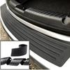 Universal Car Trunk Door Sill Plate Protector Car Rear Bumper Guard Rubber Mouldings Pad Trim Cover Strip Plate Car Accessories