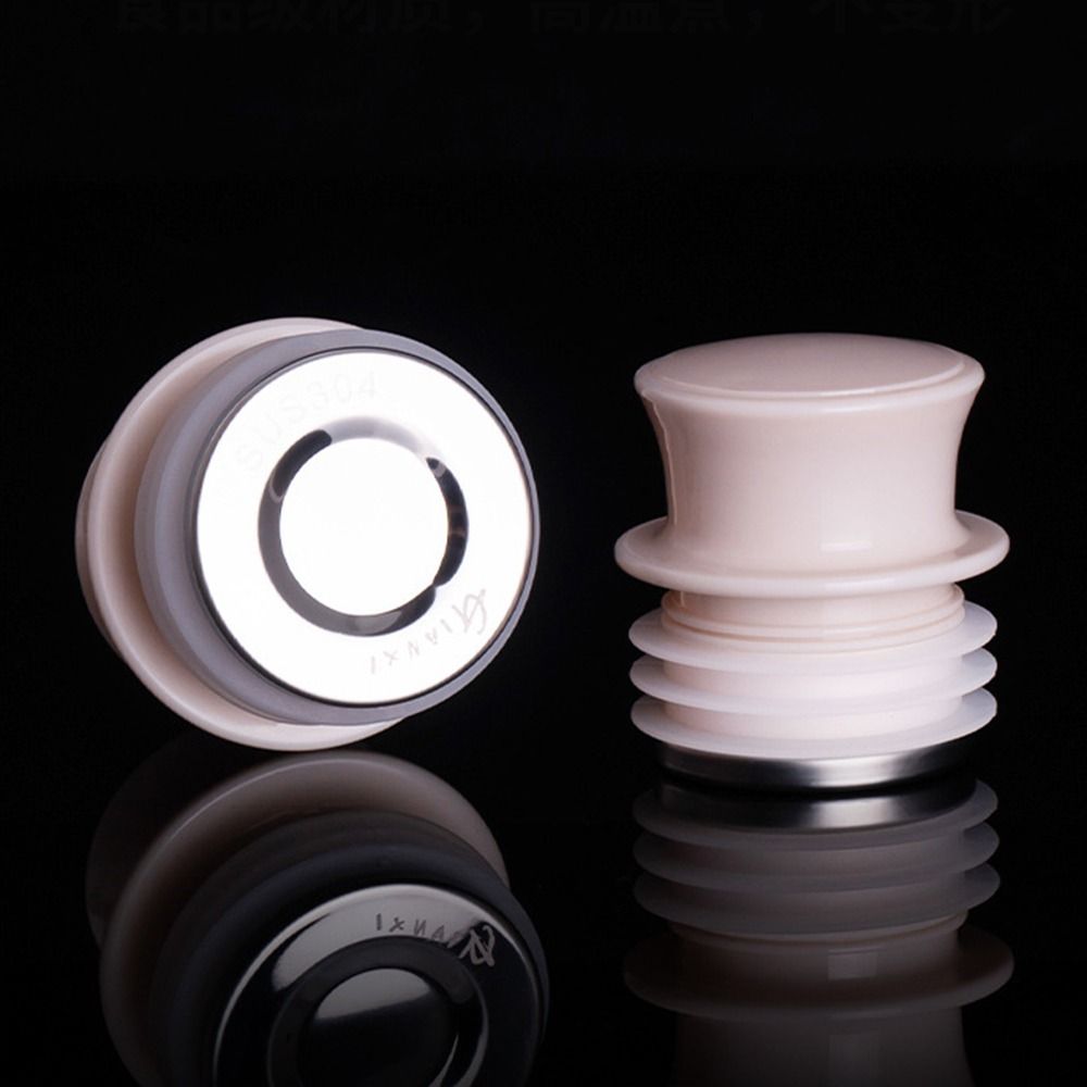 1Pcs Thermos Cup Accessories Thermos Bottle Stopper Stainless Steel Silicone Hot Water Cap