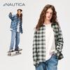 NAUTICA Kids' Unisex Plaid Long-Sleeve Shirt
