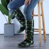 Farming Autumn Winter Print Men's Rain Boots Camo Plastic Fishing High Quality Outdoor On Offer Water Garden Gumboots Male Shoes