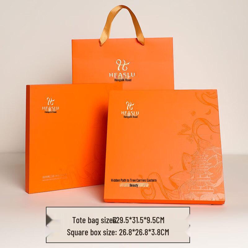 Hang Silu Mulberry Silk Scarf & Eye Mask Gift Set