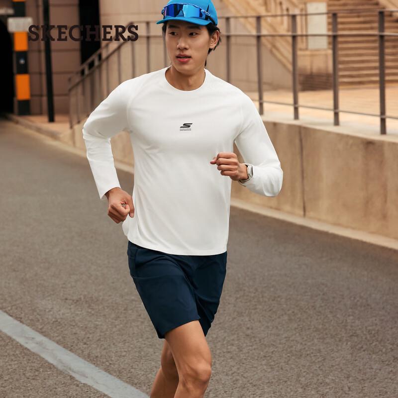 

Skechers Men s Crew Neck Long Sleeve Knit T-Shirt P226M021 M