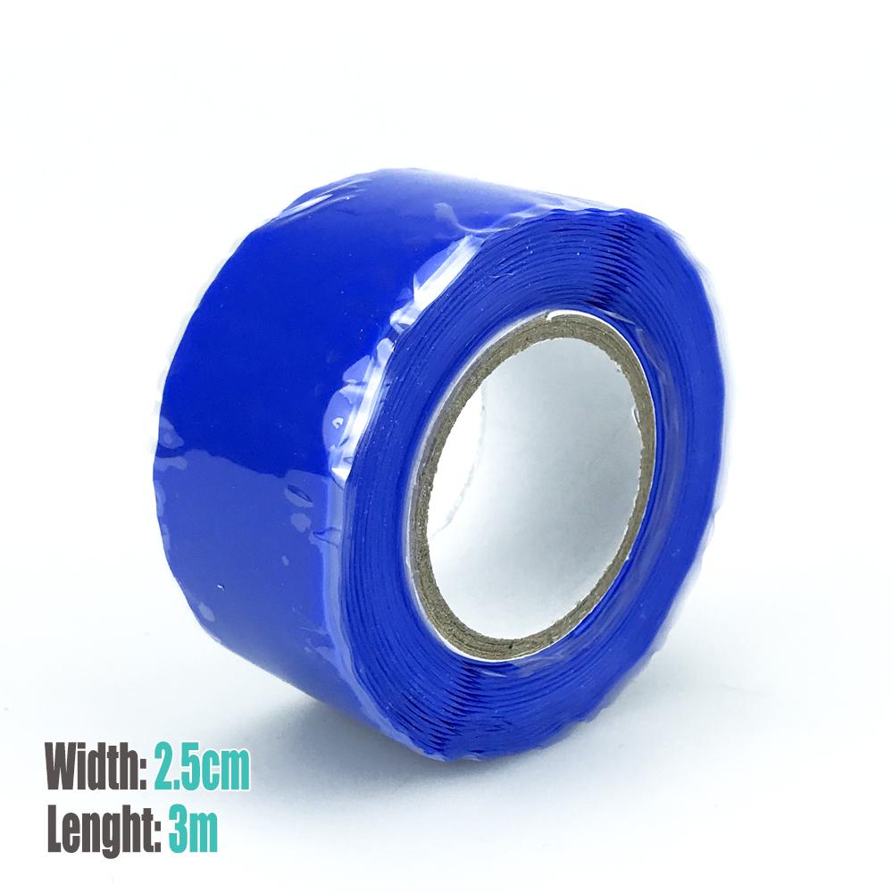 1.5/3m Water Pipe Silicone Belt Waterproof Pipe Stop Leaks Seal Repair Tape Self-adhesive Self Fusing Tape Insulation Tape