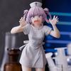 18CM Anime CALL OF THE NIGHT Figur Nanakusa Nazuna Hvit Sykepleier Utkledning Stående Søtt Grimaseuttrykk Jente PVC Gave Leketøy