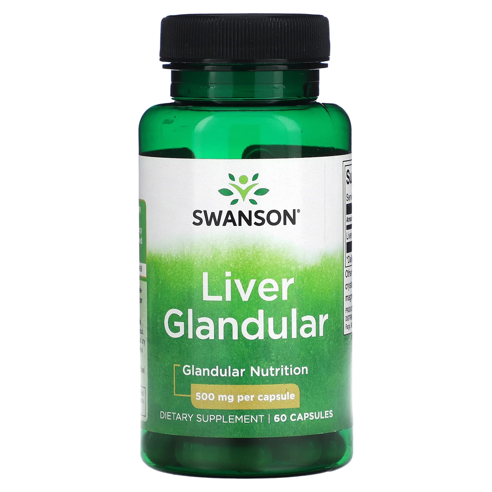 

Hepatic Endocrine Gland, 500Mg, 60 Capsules