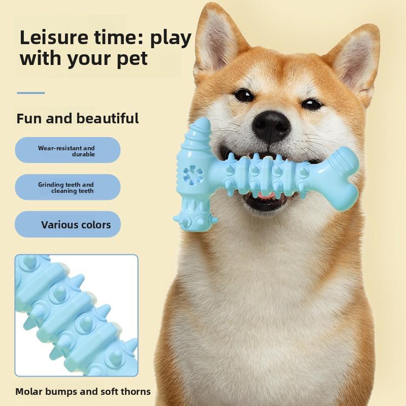 The New Pet Toys Are Self-entertaining, Tooth-grinding and Dog-biting Toys In The Shape of Hammers