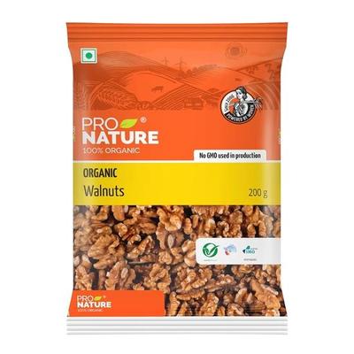 Pro Nature 100% Bio Walnüsse, 200G, Trockenfrüchte