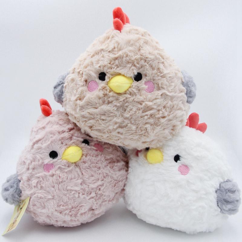 Favorite Toy Unisex Kids Purple Kawaii Chubby Chick Plush Toys Cozy Stuffed Cartoon Chick Doll Soft Warm Kids Companion Cuddly Birthday Gift Room Decor