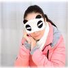 Máscara de ojo de Panda, sombra de ojos, gafas de algodón para dormir, antifaz para dormir, cuidado de la cubierta de los ojos