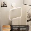 No-Drill Space Aluminum Suction Cup Towel Ring Hanger - Wall Mount Bathroom Hand Towel Holder