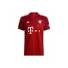 adidas Bayern Munich Home Fan Edition Sports Short-Sleeve Soccer Jersey Men Sports Jersey Red GM5313