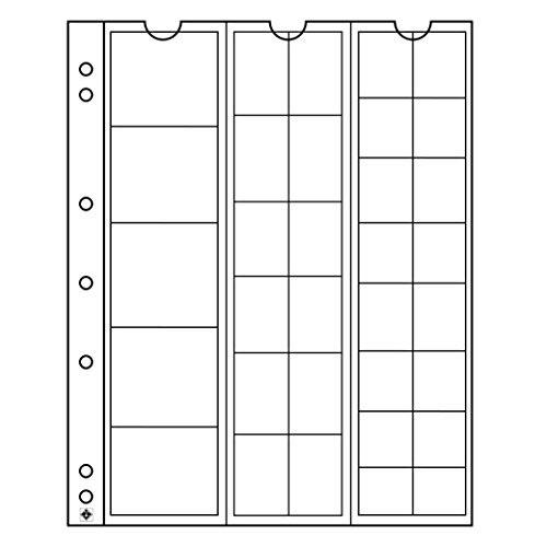 Leuchtturm Numis Münzblätter 5er Pack (NH33)