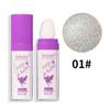 Ombretto in polvere tridimensionale a tre colori per scolpire, cipria illuminante naturale, cipria illuminante impermeabile e a lunga tenuta