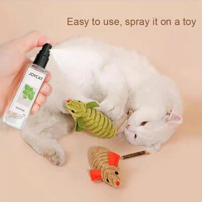 20ML Cat Joy Spray Natuurlijk materiaal Kruiden Catnip Spray Cat Entertainment Ontspanningsspray Dierbenodigdheden