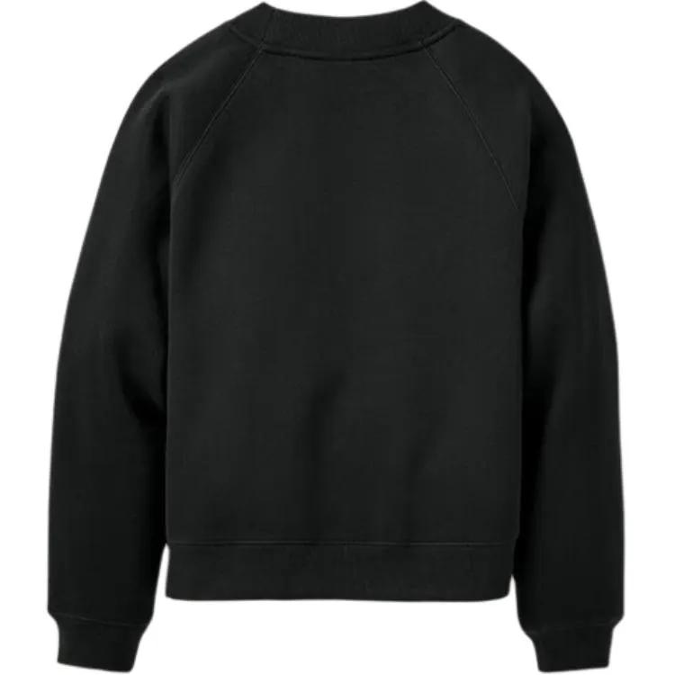UGG Sweatshirts Women's Black Crew Neck Moderate Straight Fit (Unisex) Sweatshirts 1171477 | Black