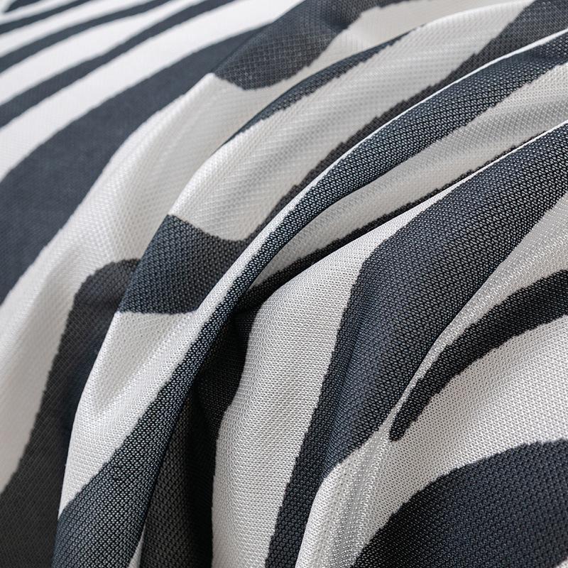 Mătase de Gheață Model Zebra Cool Covoraș de Vară Pernă de Sofă Nordic Lux Ușor Vară All-Inclusive Universal Husă de Sofă Pătură