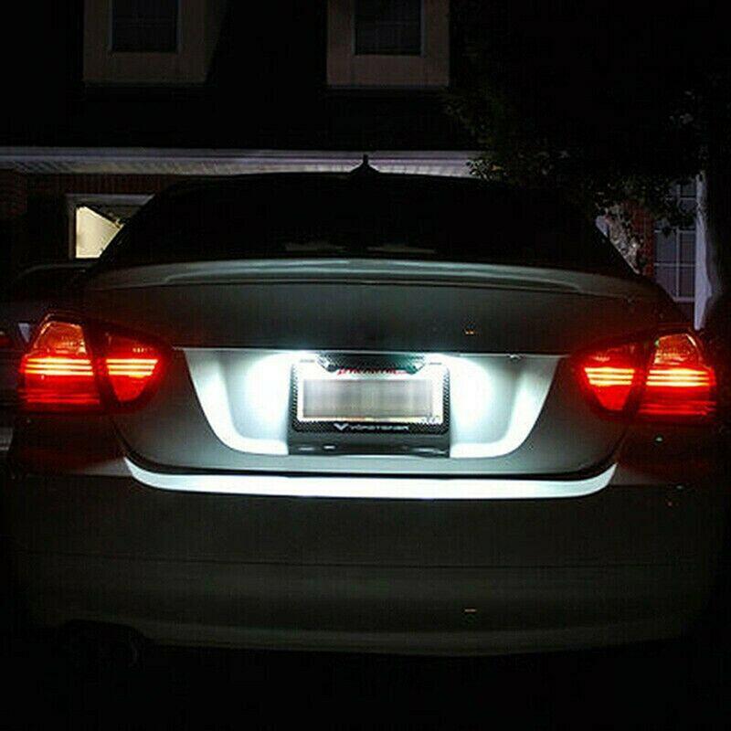 2 Pcs For Mercedes Benz C-Class W204 E-Class W212 S212 C207 C216 2007-2012 Car LED Number License Plate Lights Lamp