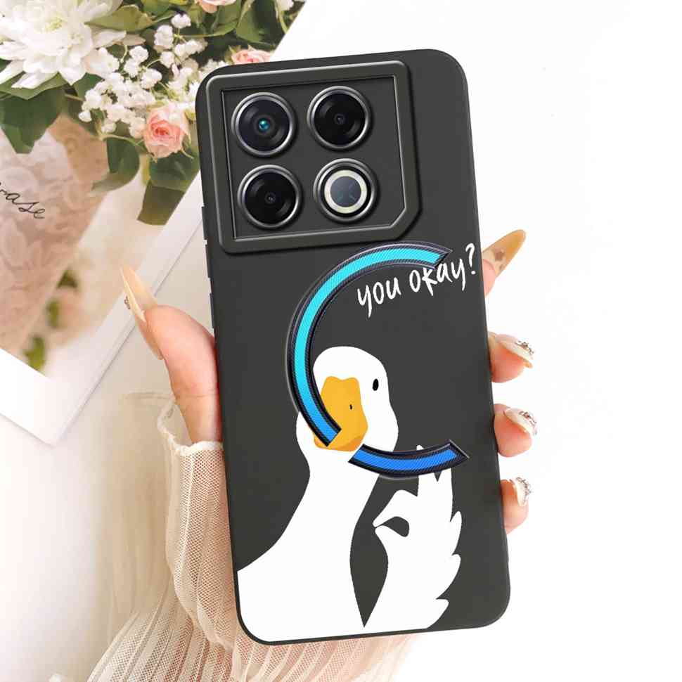 For Infinix GT 20 GT20 Pro Case Lucky Cute Cat Rabbit Cartoon Pattern Back Cover For Infinix GT 20Pro X6871 Phone Shell Coque
