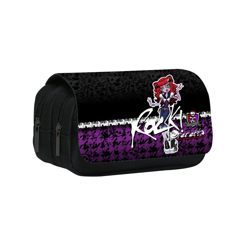 Monster High Elf High School Pencil Case With Detachable Cover For Students