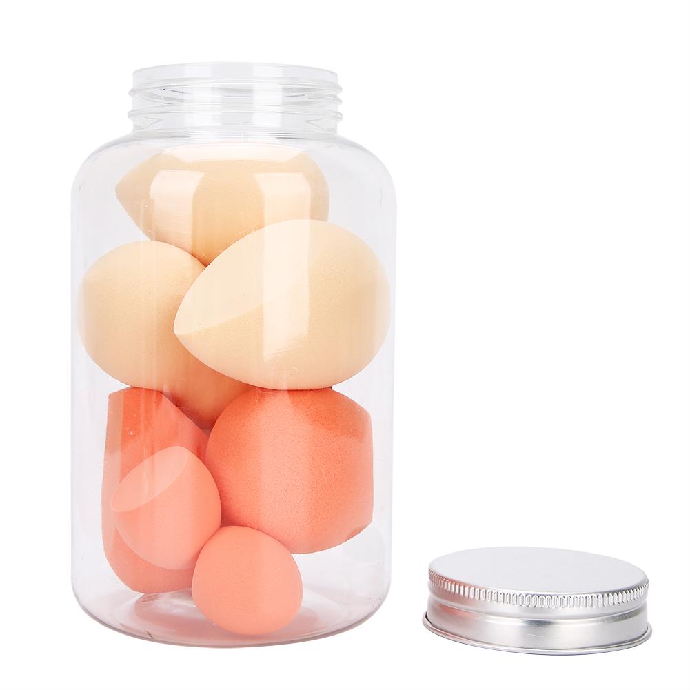 8pcs Makeup Sponge Wet Dry Dual Use Makeup Soft Powder Puff Makeup Tool