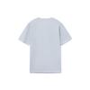 Li Ning Sports Basketball Series Logo-Print Rundhals Kurzarm T-Shirt Herren Tops Mikro-Kristall-Grau AHSR855-3