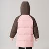 Girls' Winter Workwear Contrasting Down Jacket