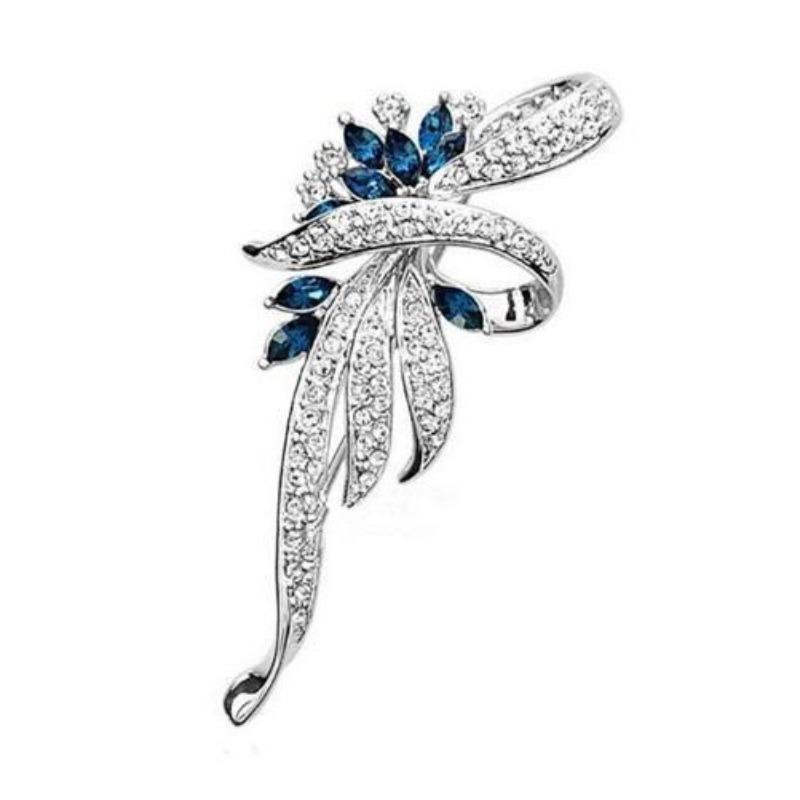New Alloy Brooch High-end Niche Women's Peony High-end Pin Coat Suit High-end Versatile Brooch
