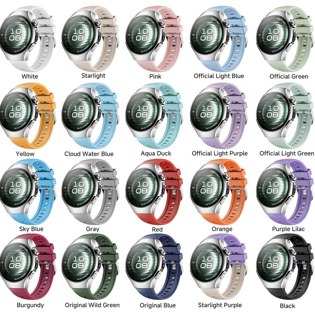 Silicone Strap for Huawei Smart Watch 5 46mm Official Original Replace Band for Huawei Watch 5 42mm Men Women Band Accessories