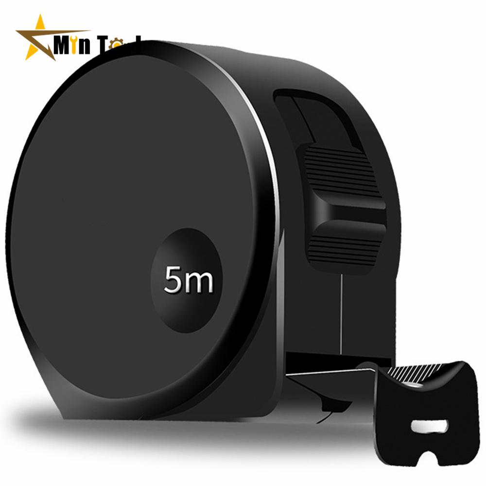 

5M Black Steel Material Measuring Tape Measure Multifunction Household Woodworking Mini Measuring Tools