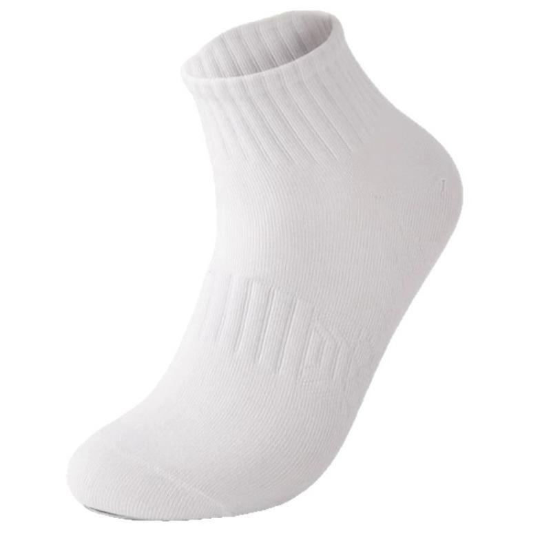 Men Spring and Summer Pure Color Massage Bottom Sports Breathable Antiodor Antibacterial Socks
